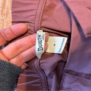 Duluth Trading Co Ankle Pants in Dusty Rose